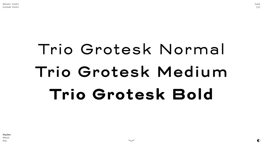 Trio Grotesk